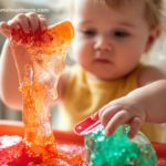 edible sensory play baby jelly sensory activity