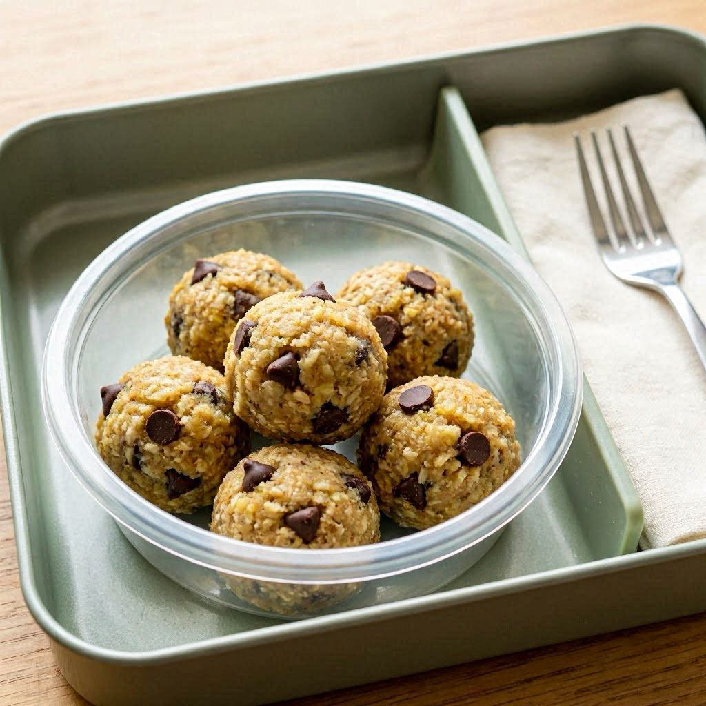 banana oat energy balls no-bake school lunch ideas healthy snack kids