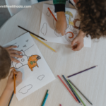 Free printable coloring pages for kids showing various themed coloring sheets