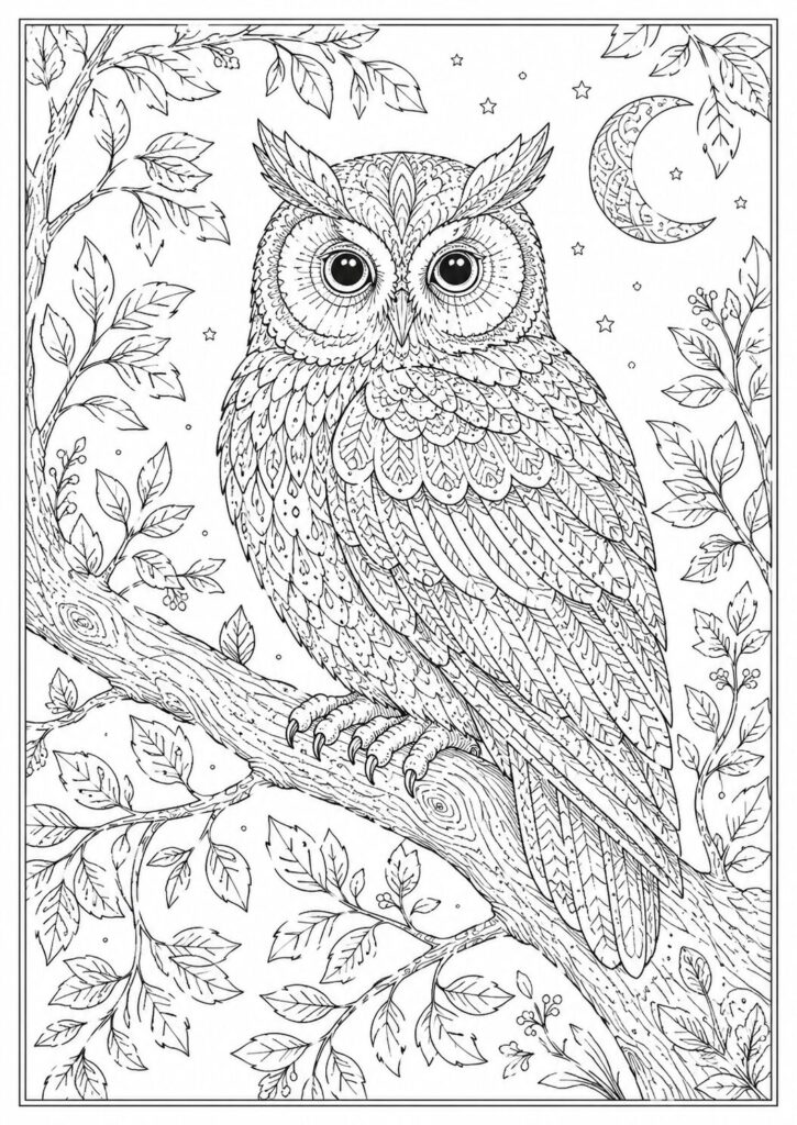 Kid using fall printables for kids coloring page of a pumpkin patch