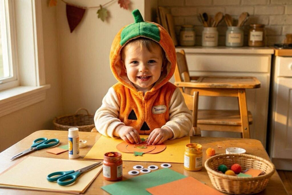 Halloween activities for toddlers at home